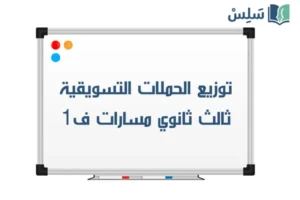 توزيع تخطيط الحملات التسويقية ثالث ثانوي مسارات ف1 1448 صورة رمزية ل:توزيع تخطيط الحملات التسويقية ثالث ثانوي مسارات ف1 1448